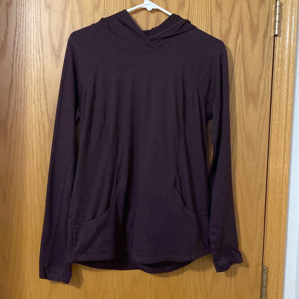 RBX Athletic Hooded Shirt Purple Medium